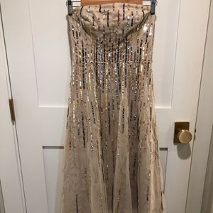 BCBG sequin party dress